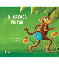 Livro Literatura infantil O macaco pintor