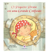 Livro Literatura infantil O pequeno pirata em uma grande confusão