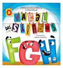 Livro Literatura infantil O varal das sílabas - F, G e H