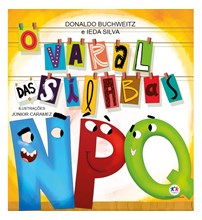 Livro Literatura infantil O varal das sílabas - N, P e Q
