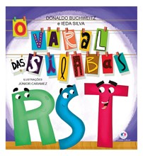 Livro Literatura infantil O varal das sílabas - R, S e T