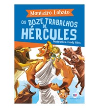 Livro Literatura infantil Os doze trabalhos de Hércules