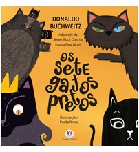Livro Literatura infantil Os sete gatos pretos