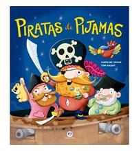Livro Literatura infantil Piratas de pijamas
