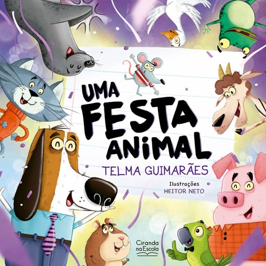 Livro Literatura infantil Uma festa animal