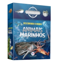 Livro Livro com cartas Animais marinhos