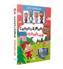 Livro Livro com cenário Chapeuzinho Vermelho