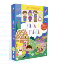 Livro Livro com cenário Hansel and Gretel