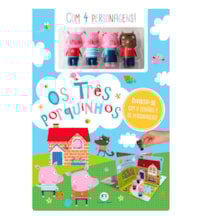 Livro Livro com cenário Os Três Porquinhos