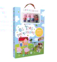 Livro Livro com cenário Playhouse - The three little pigs