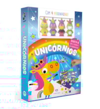 Livro Livro com cenário Unicórnios