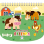 Livro Livro de colorir + canetinhas Animais da fazenda - Livro com canetinha