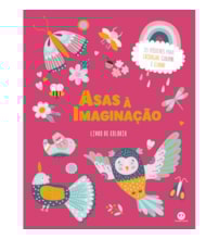 Livro Livro para colorir Asas à imaginação