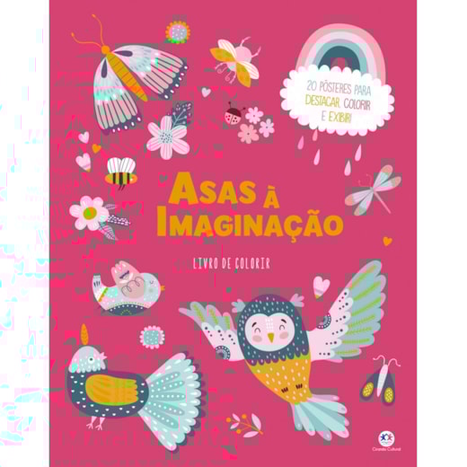 Livro Livro para colorir Asas à imaginação