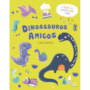 Livro Livro para colorir Dinossauros amigos