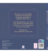 Livro Livro para colorir Natureza - Mandalas para Pintar e se Inspirar