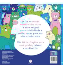 Livro Livro para colorir O Mundo Adorável dos Ursos - Para Colorir e se Encantar