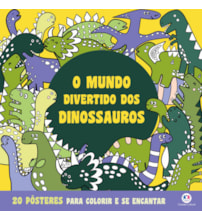 Livro Livro para colorir O Mundo Divertido dos Dinossauros - Para Colorir e se Encantar
