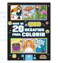 Livro Livro para colorir Pixel art - Mais de 20 desafios para colorir