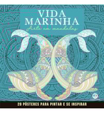 Livro Livro para colorir Vida Marinha - Mandalas para Pintar e se Inspirar