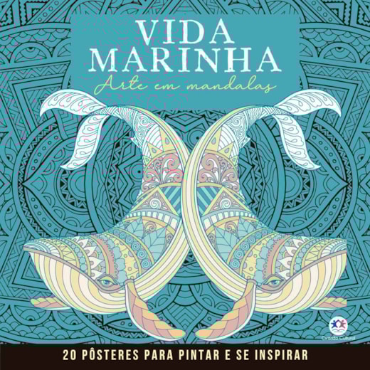 Livro Livro para colorir Vida Marinha - Mandalas para Pintar e se Inspirar