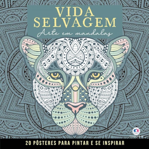 Livro Livro para colorir Vida Selvagem - Mandalas para Pintar e se Inspirar