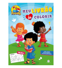 Livro Livro tapete 3 Palavrinhas - Meu livrão de colorir