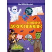 Produto Livro Livro tapete Atividades assustadoras - Meu livrão de colorir