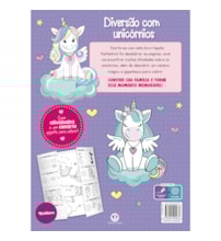 Livro Livro tapete Diversão com unicórnios - Meu livrão de colorir