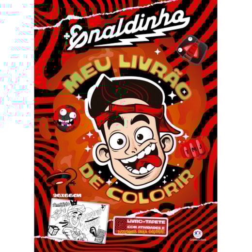 Livro Livro tapete Enaldinho - Meu livrão de colorir