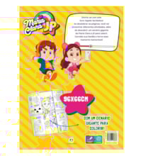 Livro Livro tapete Maria Clara e JP - Meu livrão de colorir