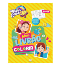 Livro Livro tapete Maria Clara e JP - Meu livrão de colorir