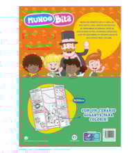 Livro Livro tapete Mundo Bita - Meu livrão de colorir