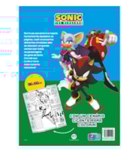 Livro Livro tapete Sonic - Meu Livrão de Colorir