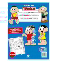 Livro Livro tapete Turma da Mônica - Meu livrão de colorir
