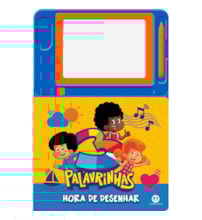Livro Lousa magnética 3 Palavrinhas - Hora de desenhar Livro Lousa magnética 3 Palavrinhas - Hora de desenhar