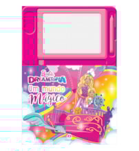 Livro Lousa magnética Barbie Dreamtopia - Um mundo mágico Livro Lousa magnética Barbie Dreamtopia - Um mundo mágico