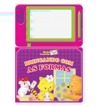 Livro Lousa magnética Brincando com as formas Livro Lousa magnética Brincando com as formas