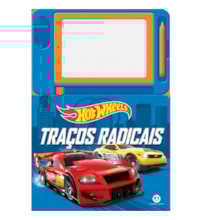 Livro Lousa magnética Hot Wheels - Traços radicais Livro Lousa magnética Hot Wheels - Traços radicais