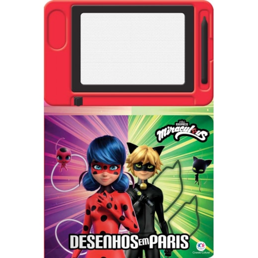 Livro Lousa magnética Ladybug - Desenhos em Paris