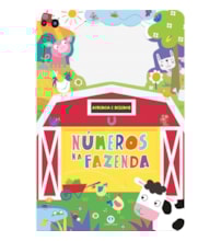 Livro Lousa magnética Números na fazenda Livro Lousa magnética Números na fazenda
