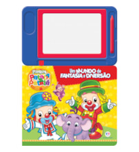 Livro Lousa magnética Patati Patatá - Um mundo de fantasia e diversão