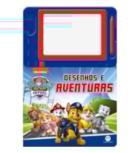 Livro Lousa magnética Patrulha Canina - Desenhos e Aventuras Livro Lousa magnética Patrulha Canina - Desenhos e Aventuras