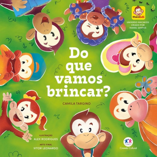 Livro Macakids - Do que vamos brincar?