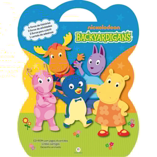 Livro Maleta Backyardigans - Maleta com 8 livros e adesivos II