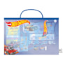 Livro Maleta Hot Wheels - Livro maleta divertida com lápis e cartela de adesivos
