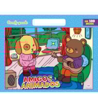 Livro Megabloco Amigos animados