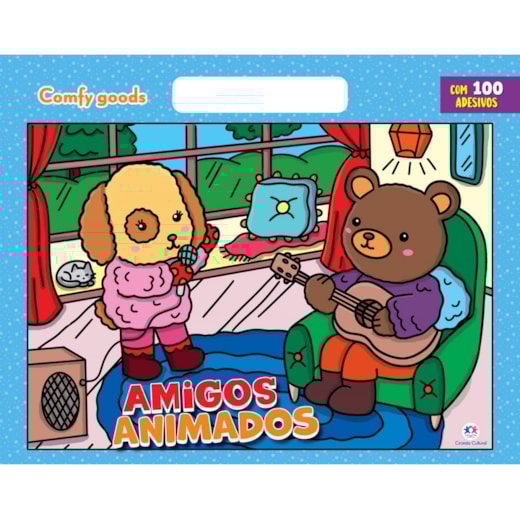 Livro Megabloco Amigos animados