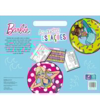 Livro Megabloco Barbie - As quatro estações