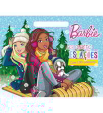 Livro Megabloco Barbie - As quatro estações